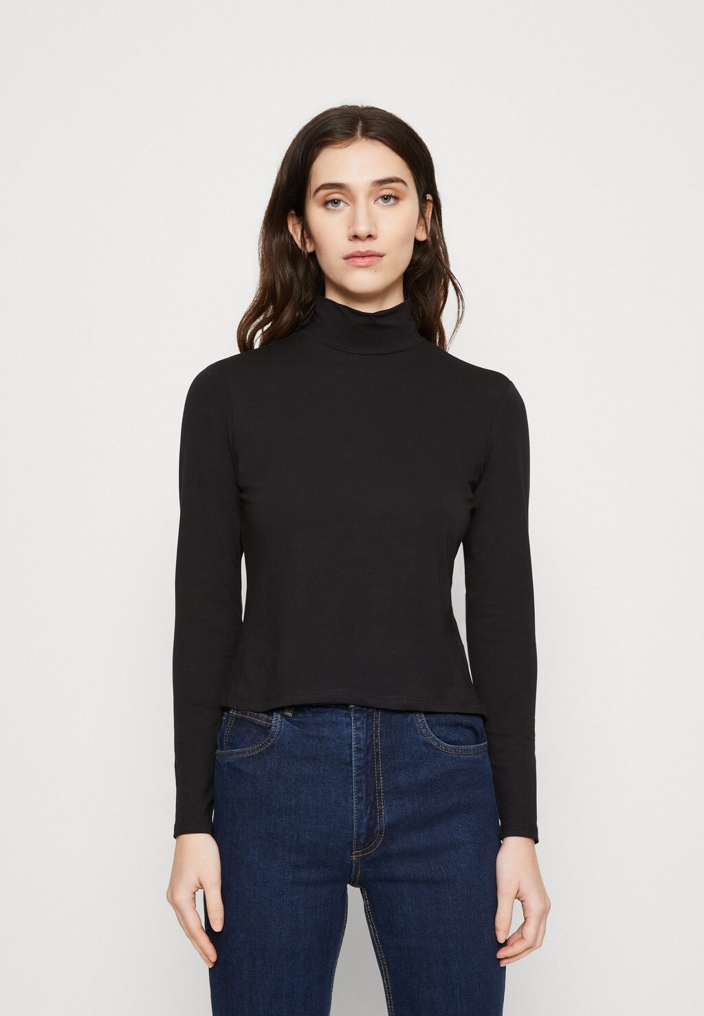 

Рубашка с длинным рукавом Monki, черный