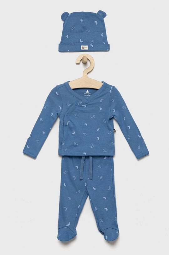 

Детская хлопковая пижама GAP, синий