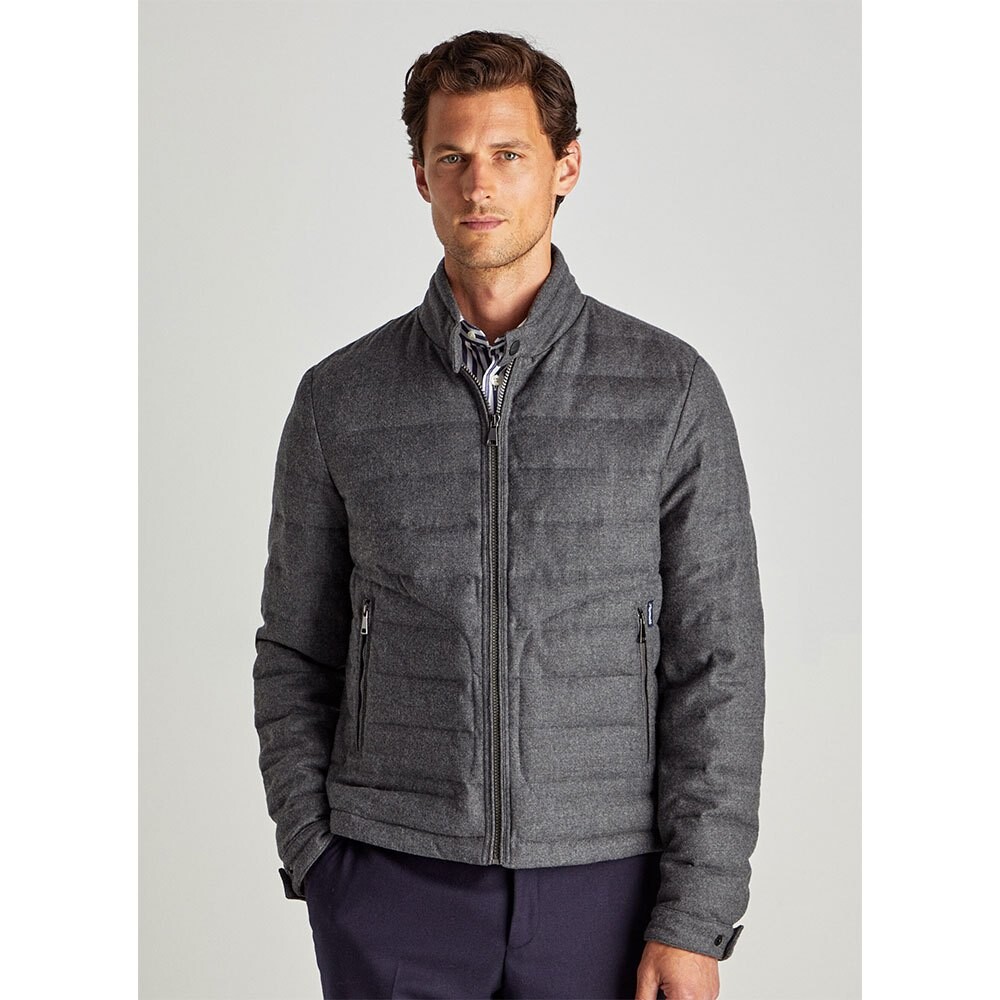 

Куртка Façonnable Flannel Down, серый