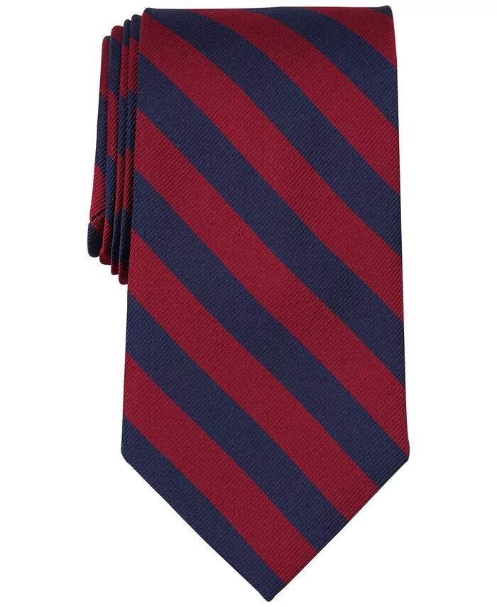 

Мужской классический галстук в две полоски Brooks Brothers, фиолетовый