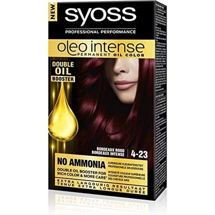 

Краска для волос Color Oleo Intense 4-23 Бордо-красный, Syoss