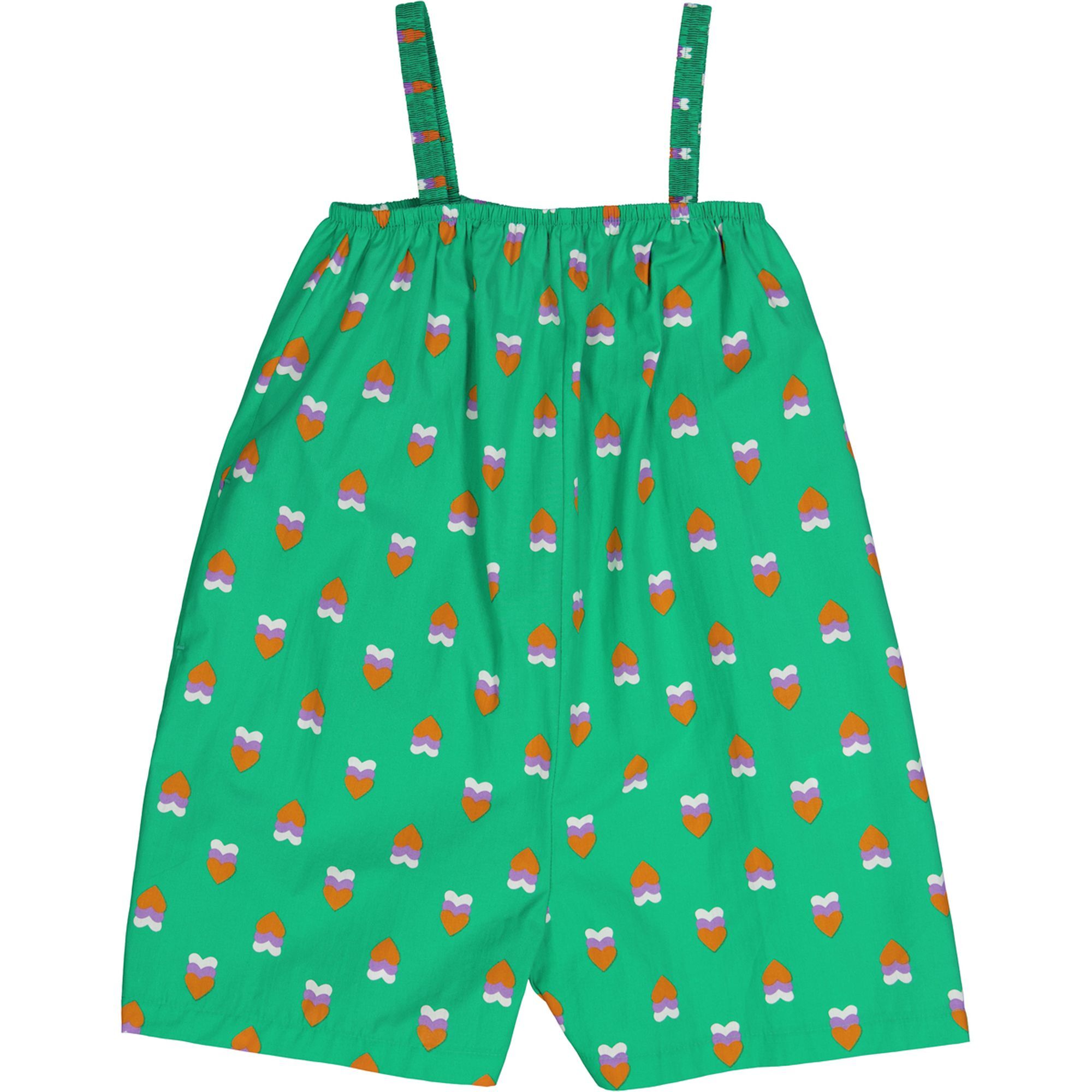 Комбинезон Fred´s World by GREEN COTTON Shorts-Anzug, цвет Grass/lavender/Tangerine
