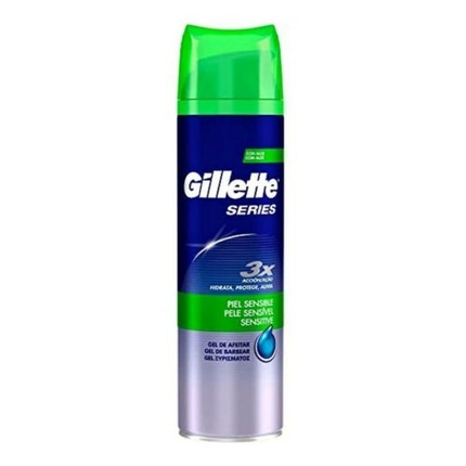 Серия Гель для бритья для чувствительной кожи 200мл, Gillette гель для бритья gillette 200мл сириес для чувствительной кожи