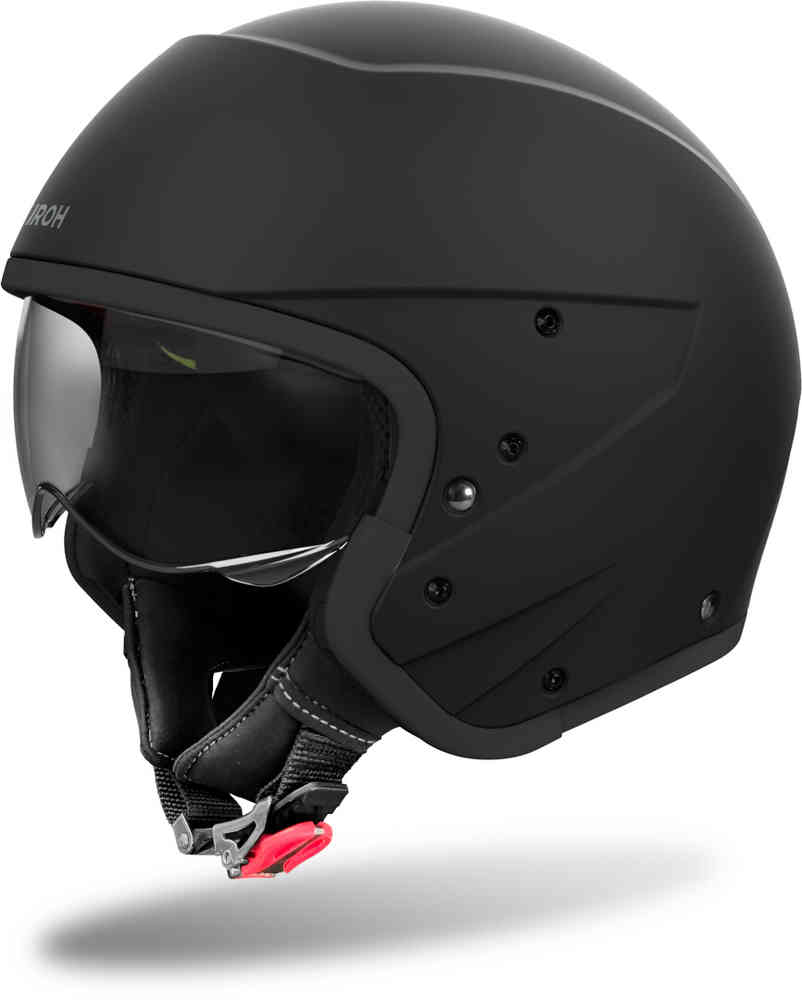 цена J110 Цветной реактивный шлем Airoh, черный мэтт
