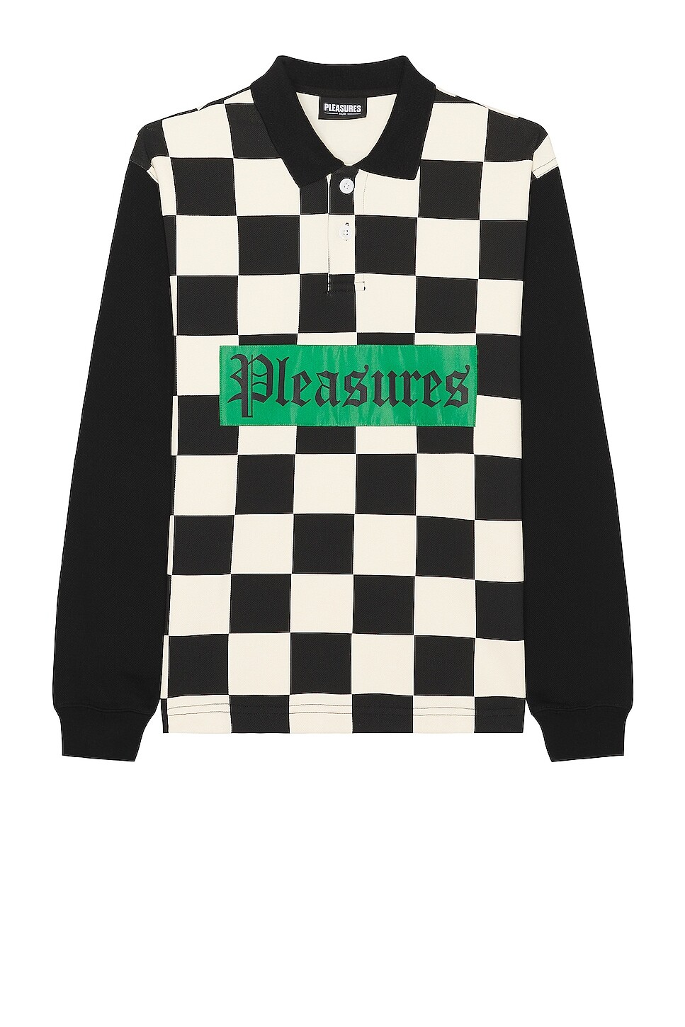 

Поло Pleasures Racer, черный