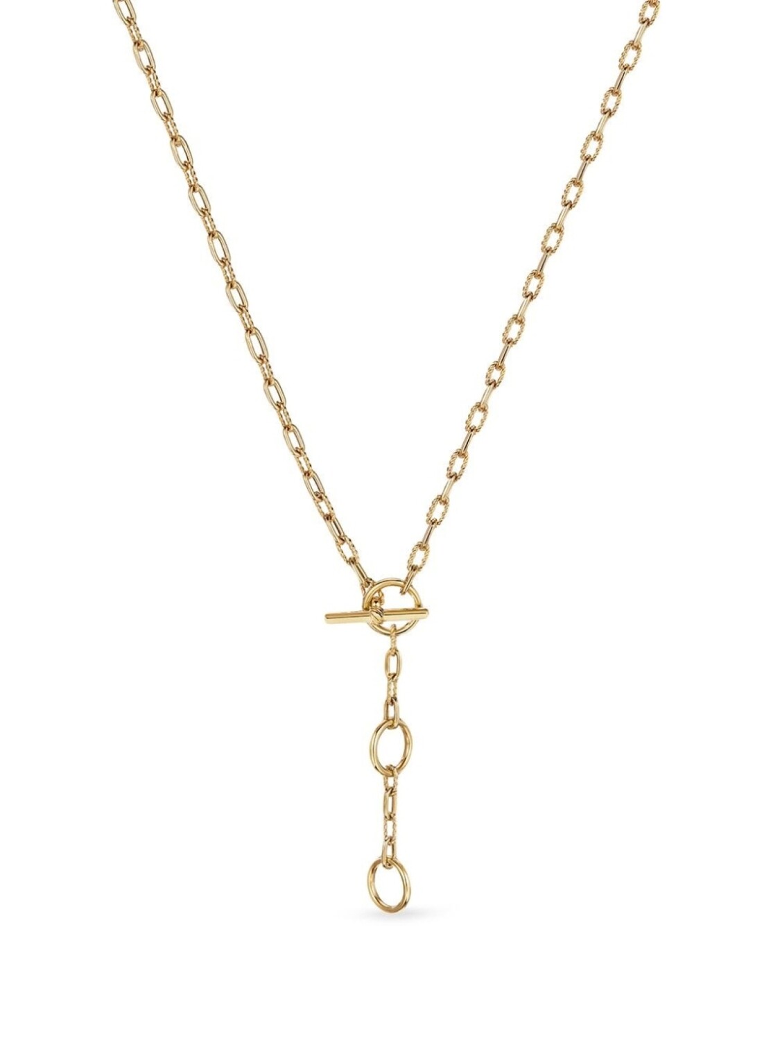 

Колье DY Madison Three Ring из желтого золота David Yurman, золотой