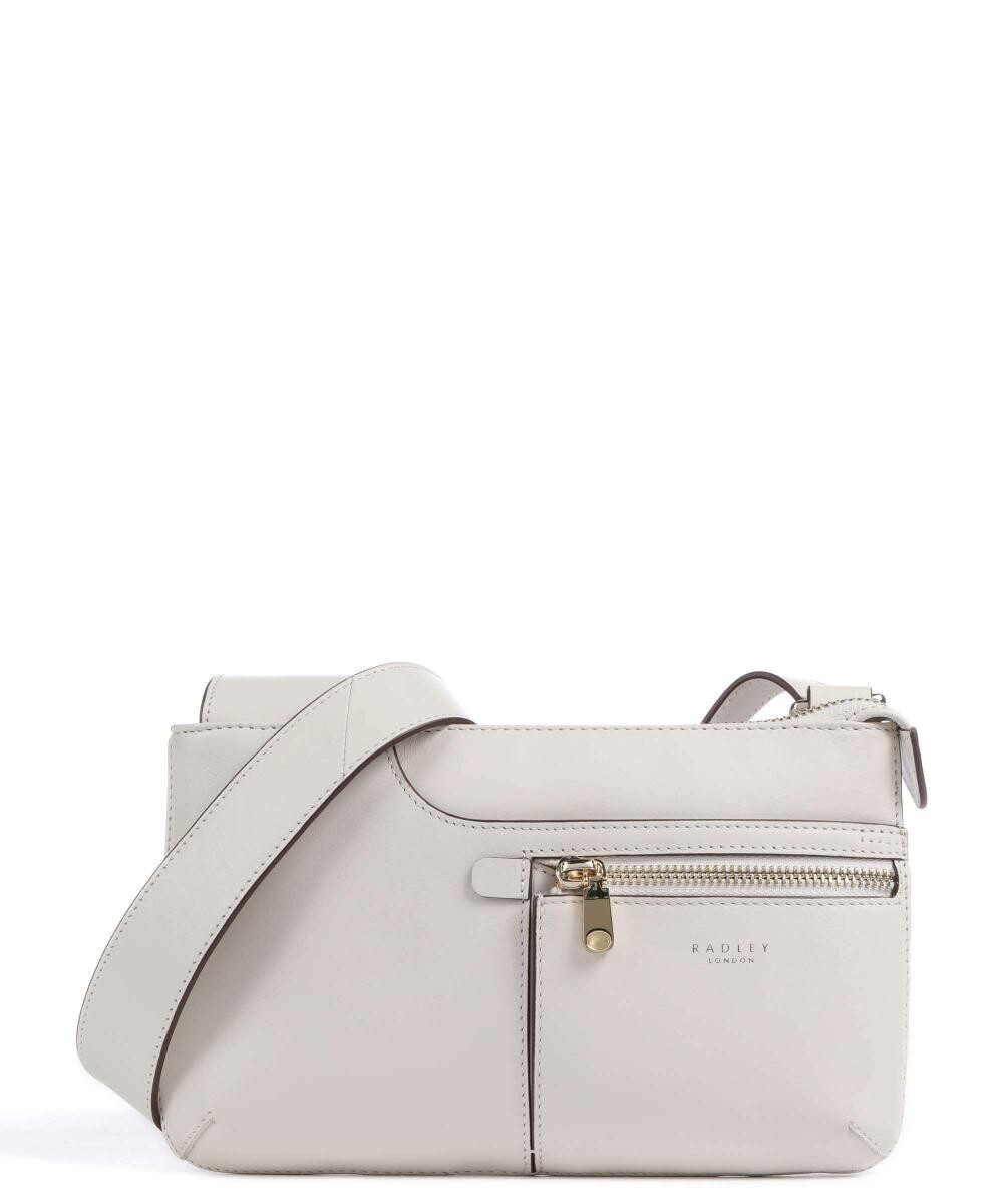 

Сумка через плечо с карманами Icon из мелкозернистой яловой кожи Radley London, белый