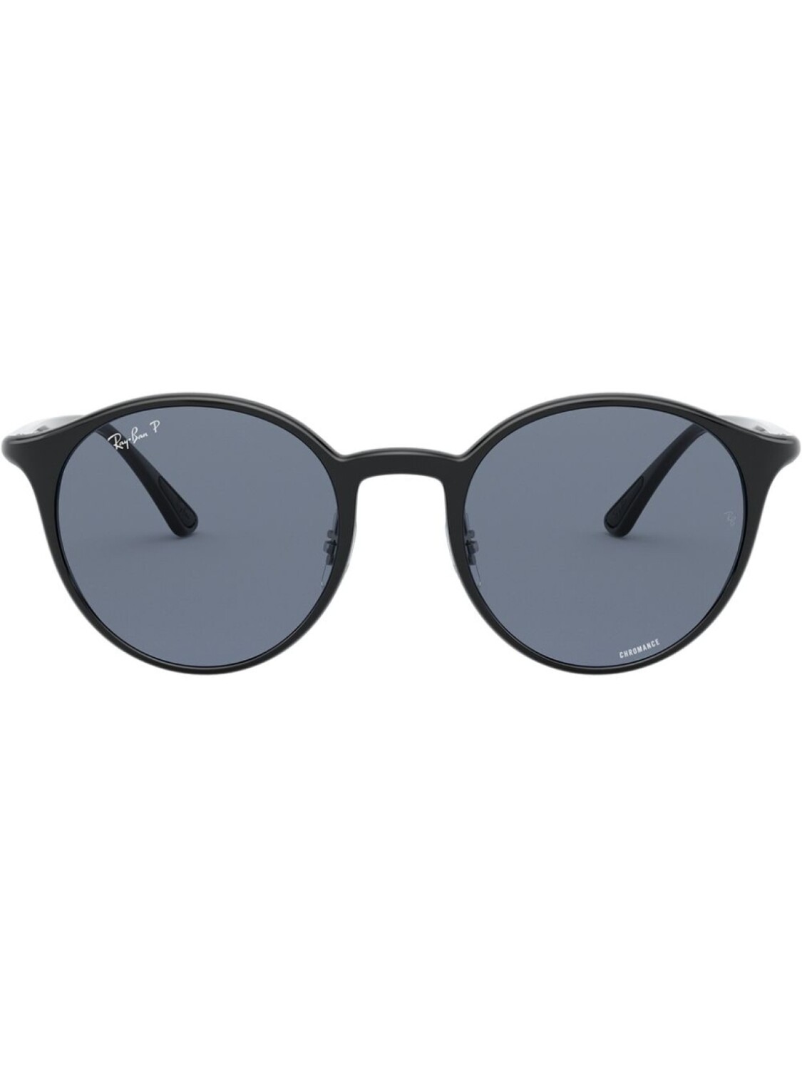 

Солнцезащитные очки в круглой оправе Ray-Ban, черный