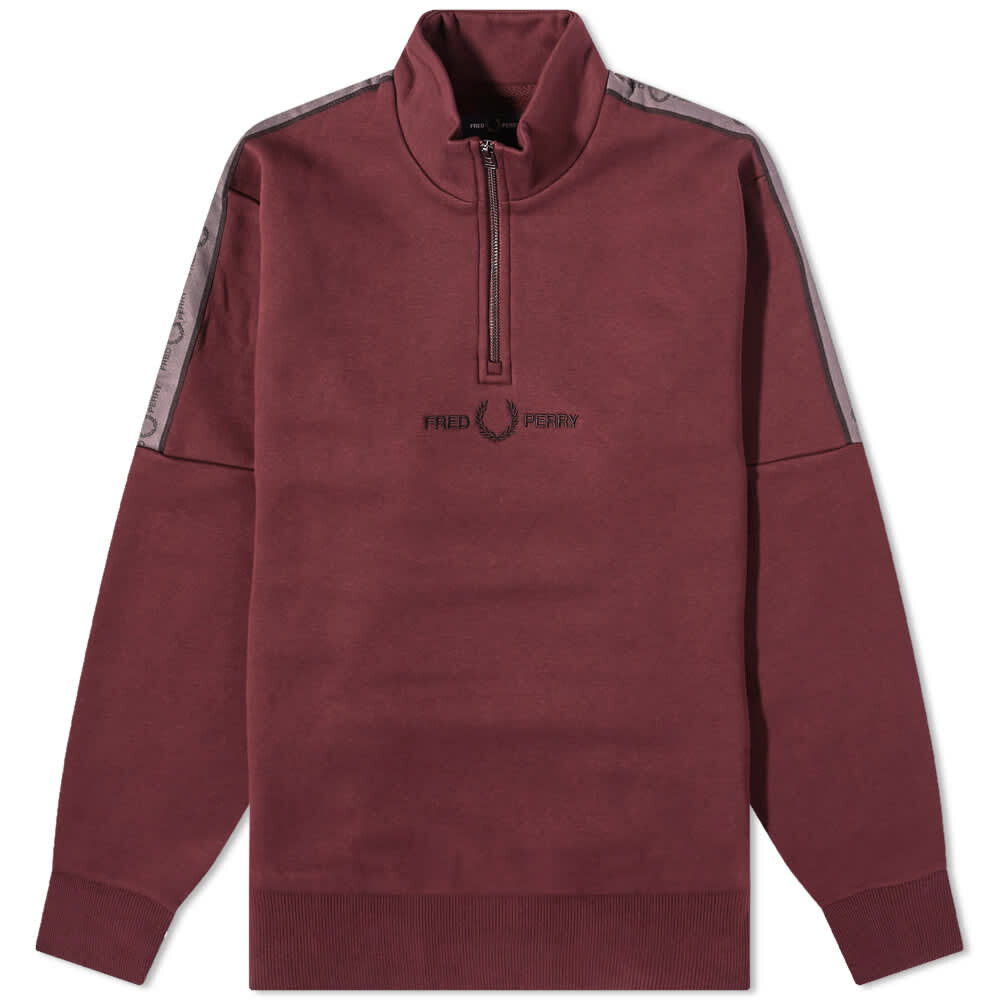 

Спортивный куртка с молнией до половины длины Fred Perry