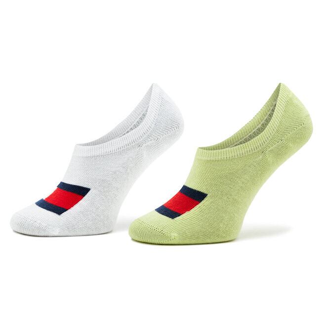 

Носки Tommy Hilfiger, 2 шт, зеленый белый