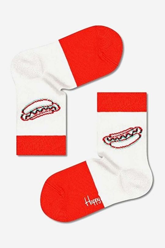 

Носки Happy Socks 3D Хот-дог, мультиколор