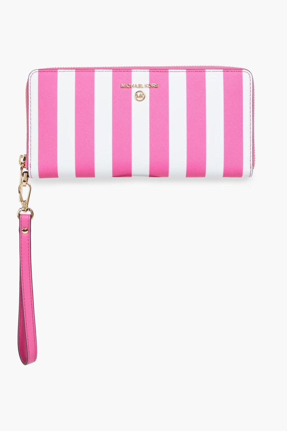 

Полосатый кошелек из искусственной кожи Michael Michael Kors, розовый