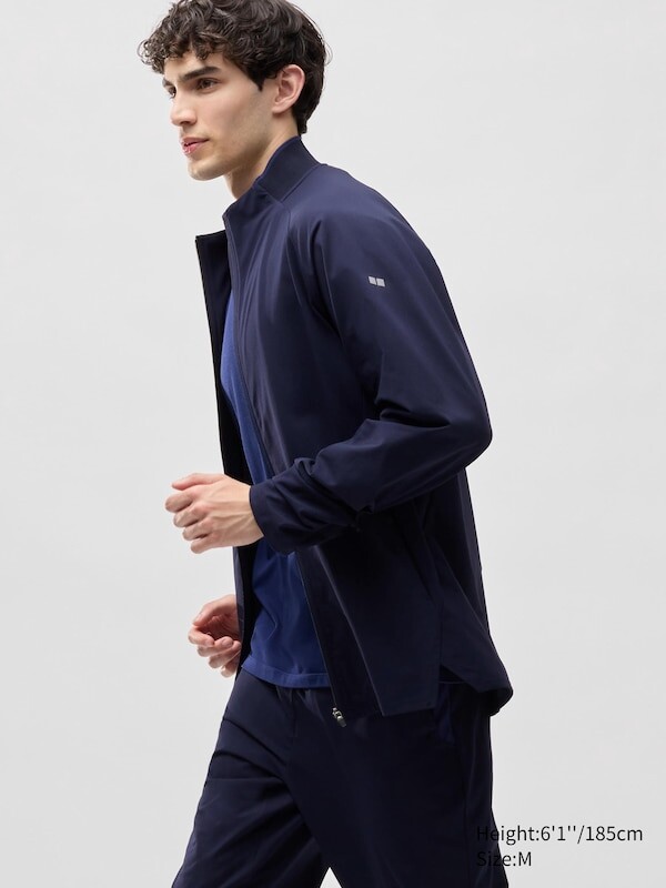 

Ультра эластичная сухая куртка Uniqlo, синий