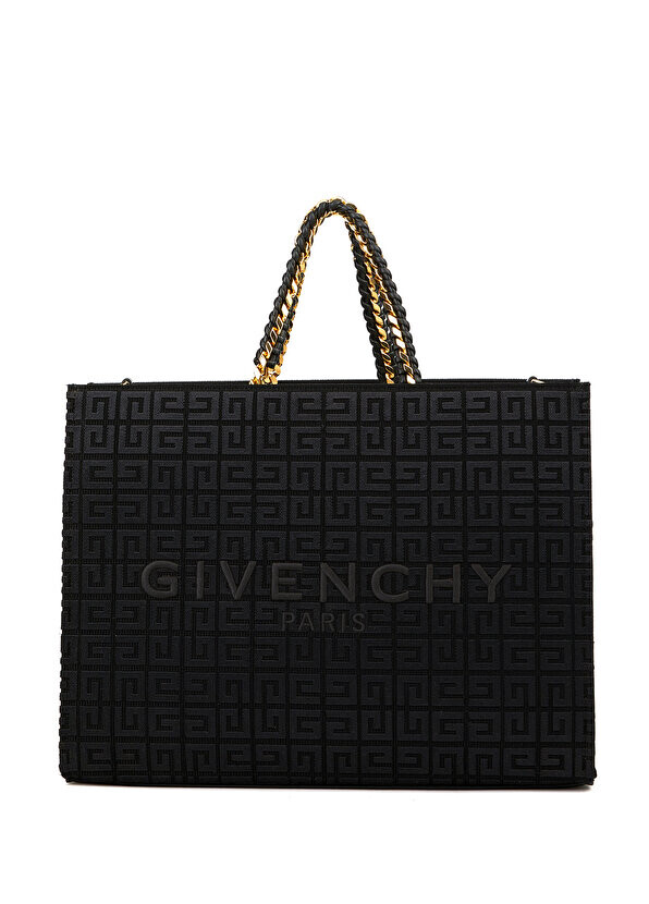 

Черная сумка для покупок g-tote среднего размера Givenchy
