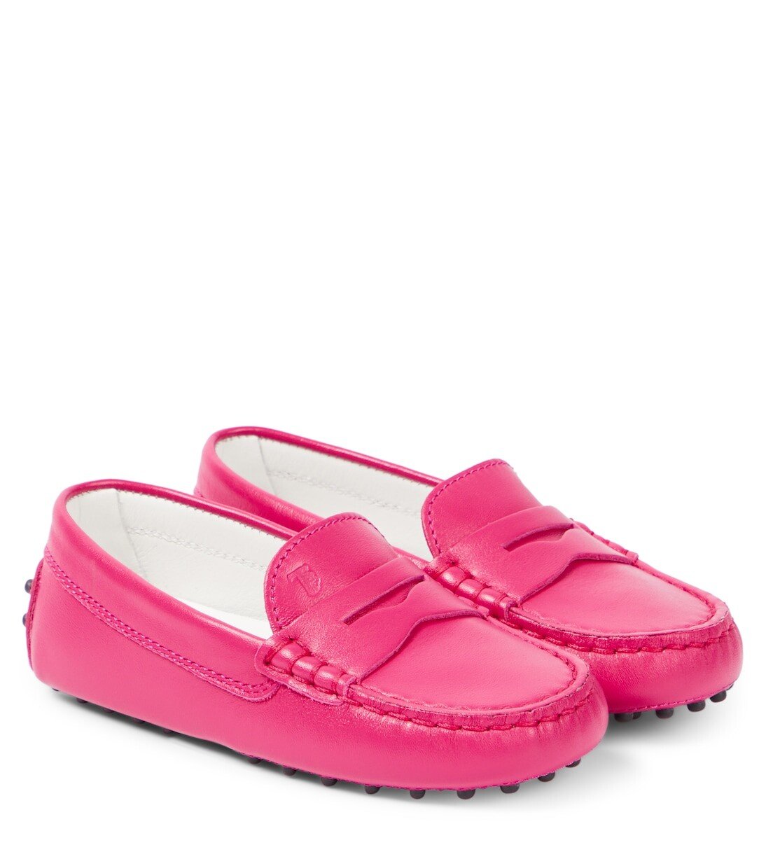 

Кожаные мокасины Gommino Tod'S Junior, розовый