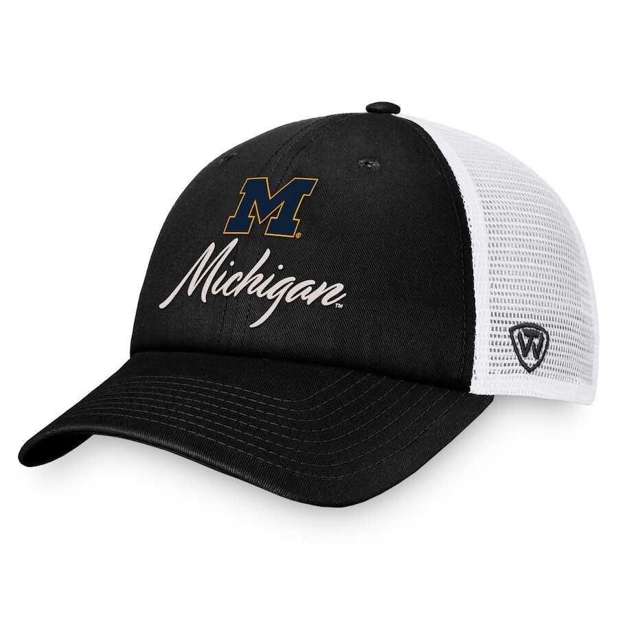

Бейсболка Top of the World Michigan Wolverines, черный