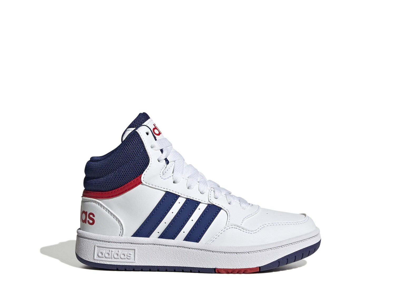 

Кроссовки Adidas Hoops 3.0 Mid-Top, белый/синий