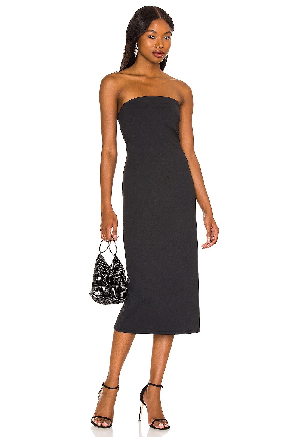 

Платье миди 525 Midi Tube Dress, черный