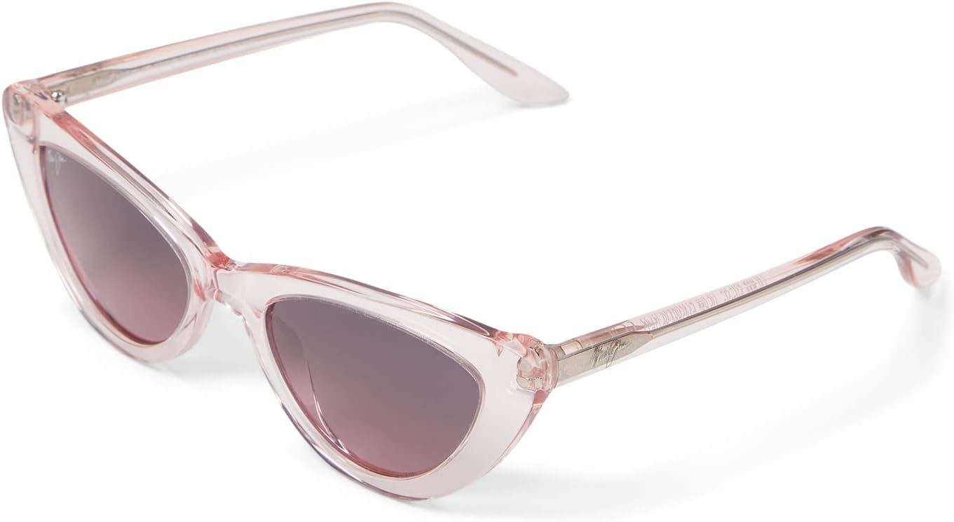 Солнцезащитные очки Lychee Maui Jim, цвет Translucent Light Pink/Maui Rose