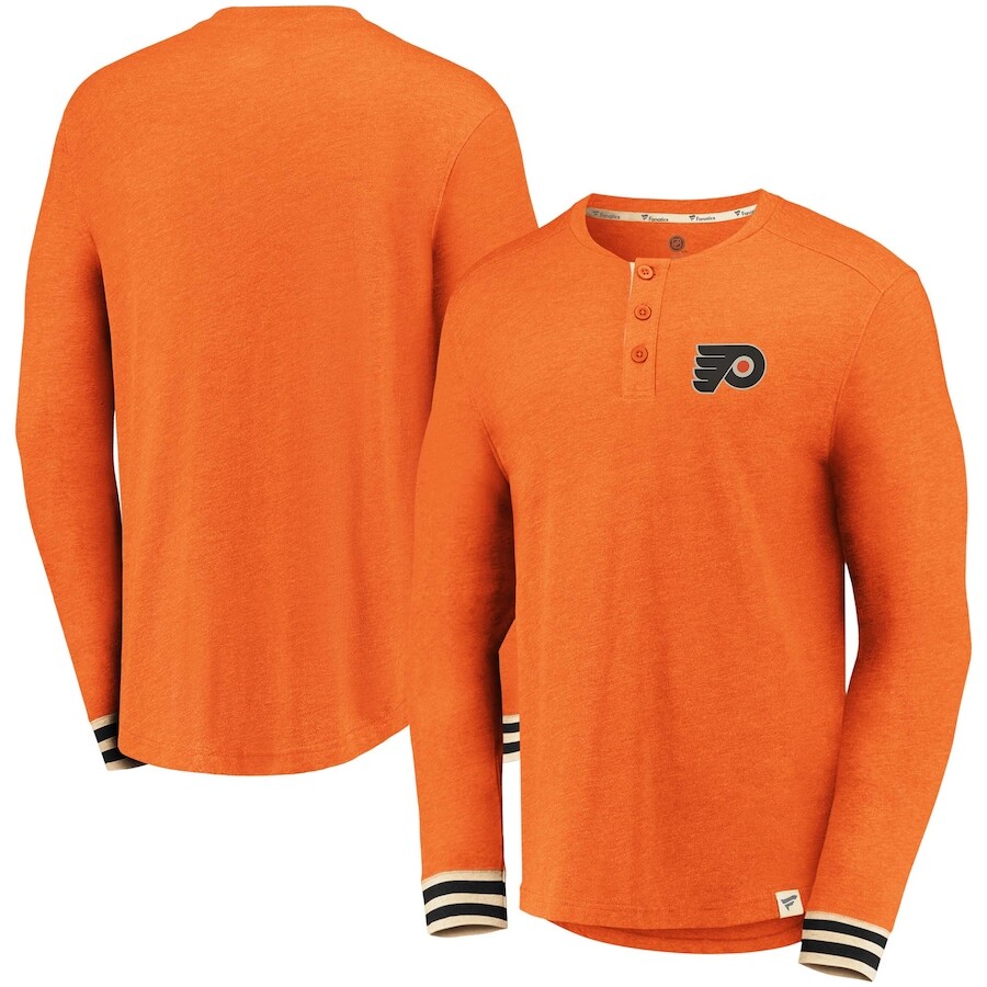 

Футболка с длинным рукавом Fanatics Branded Philadelphia Flyers, оранжевый