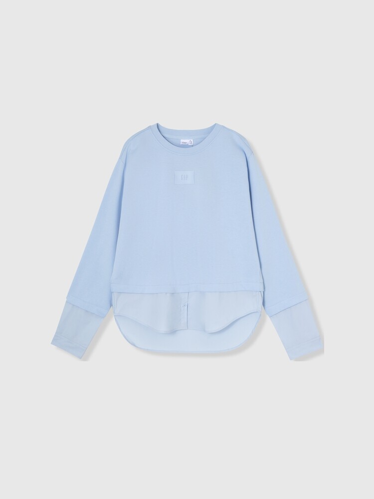

Рубашка женская Gap из двух частей, белый