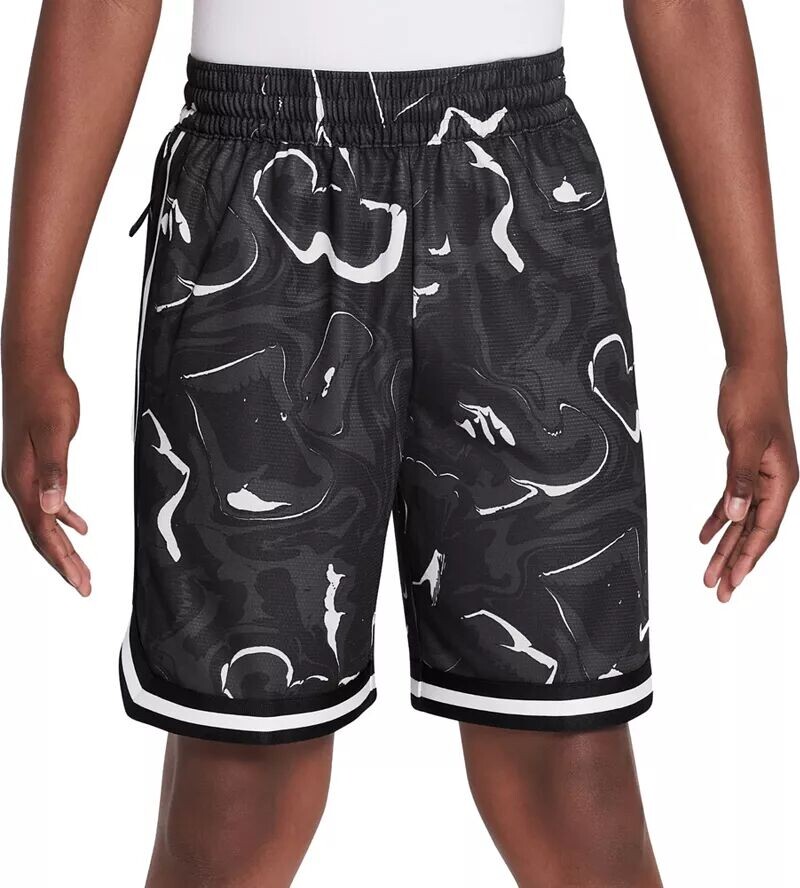 

Баскетбольные шорты с принтом ДНК Dri-FIT для мальчиков Nike, мультиколор