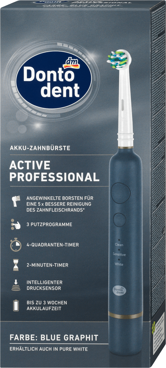 

Электрическая зубная щетка Active Professional Pure 1 шт. Dontodent