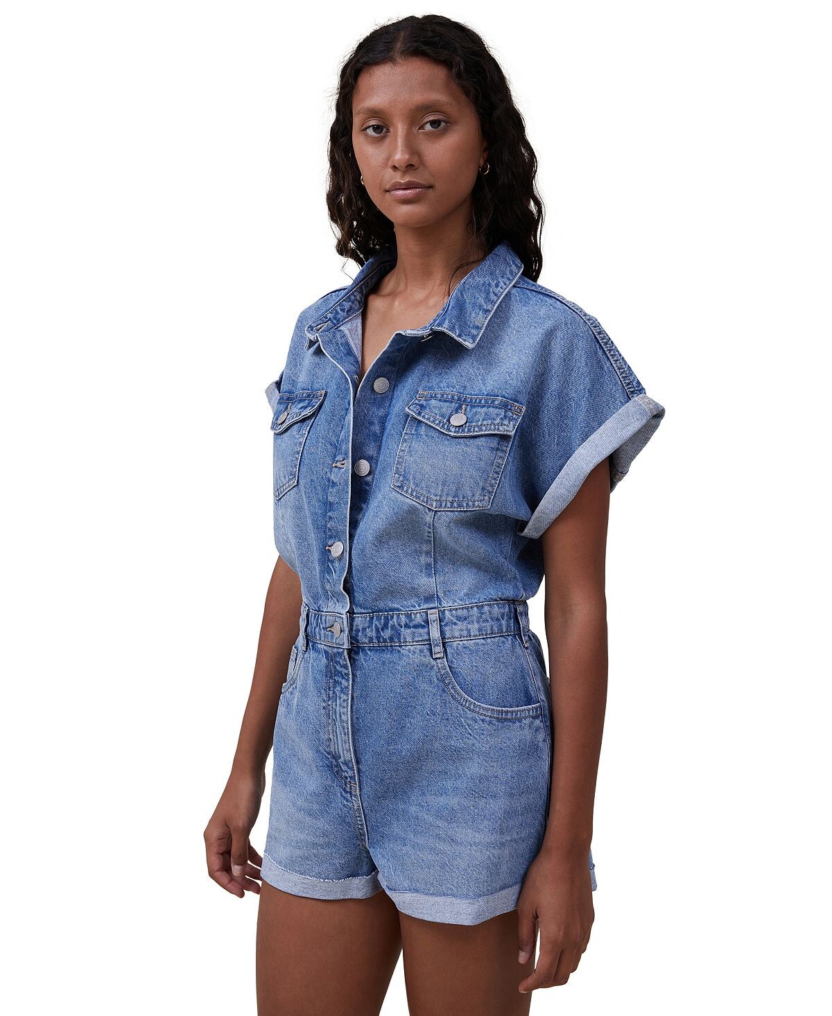 

Женский джинсовый комбинезон COTTON ON