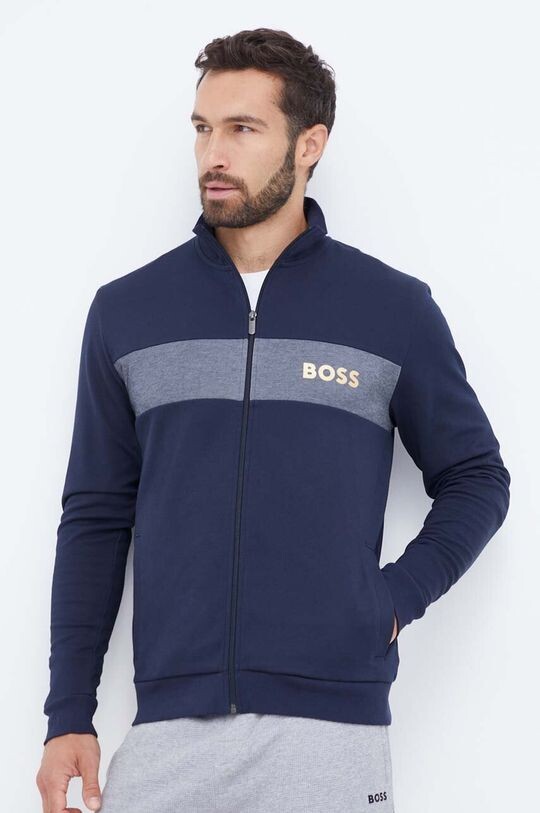 

Толстовка BOSS Lounge Boss, темно-синий