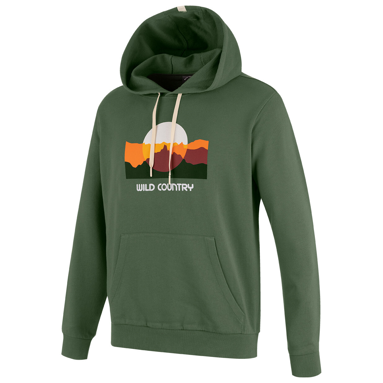 

Толстовка с капюшоном Wild Country Movement, цвет Green Ivy
