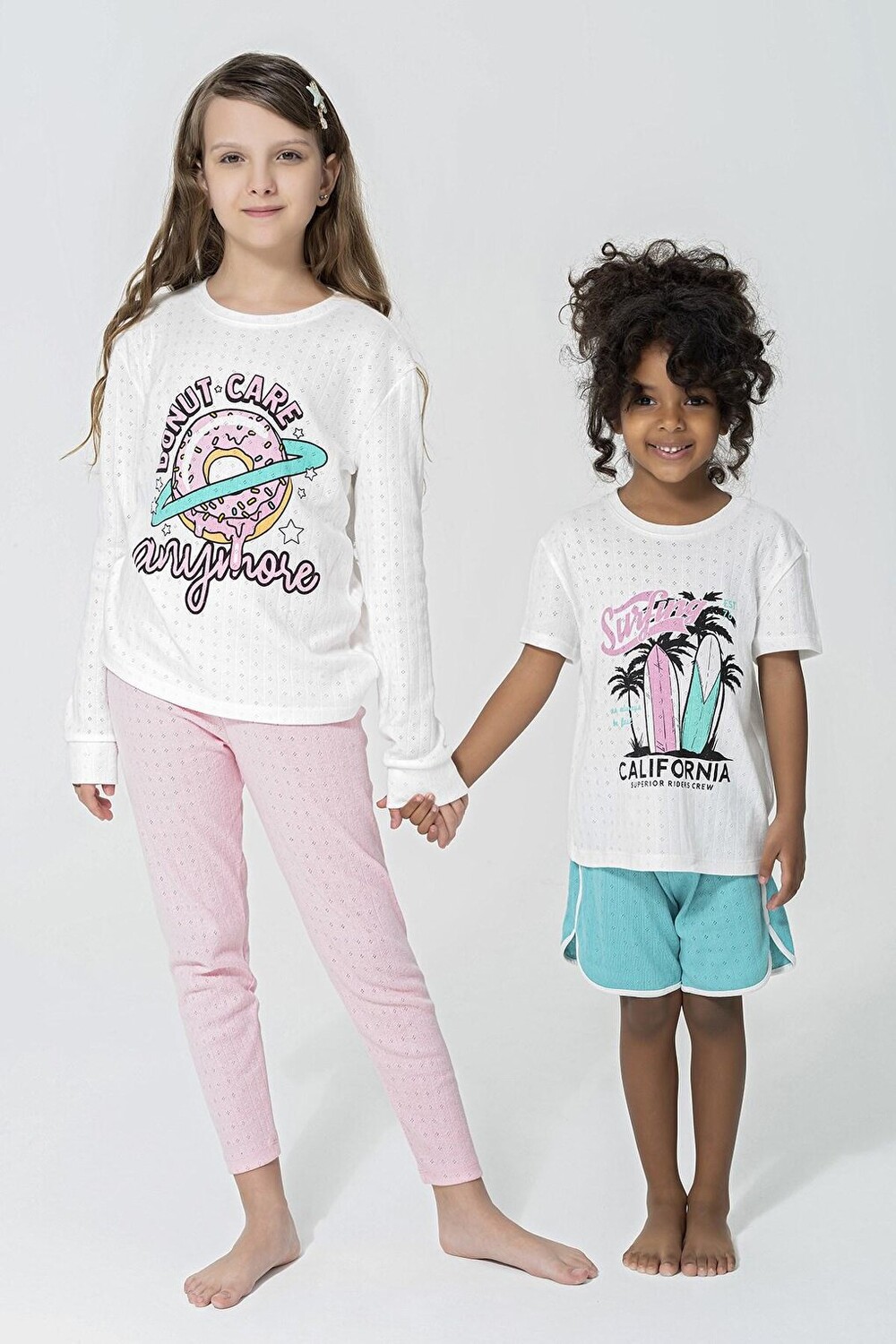 

Пижамный комплект с узором California Donut Care из 4 предметов For You Kids