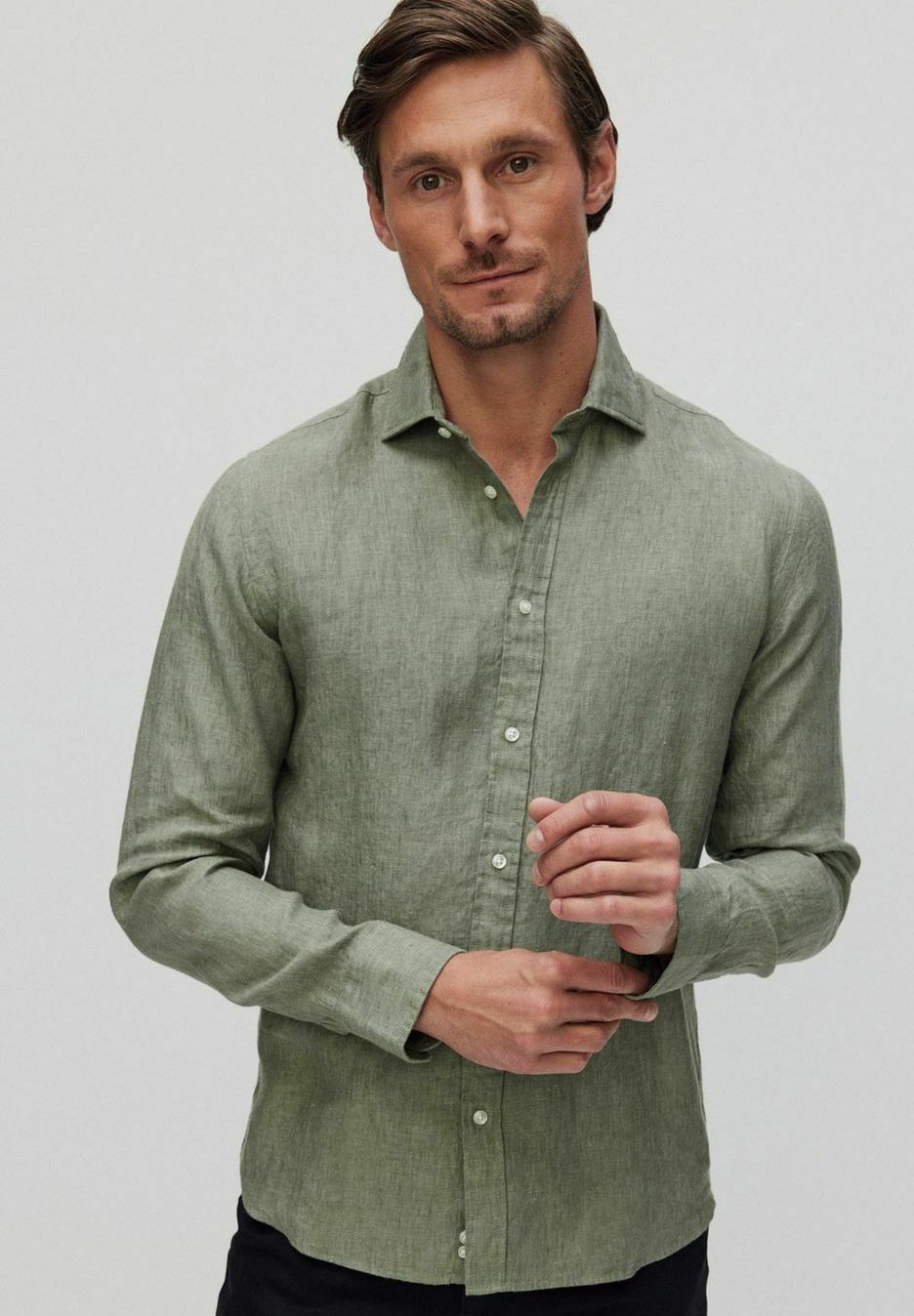Рубашка DANTE Bläck, цвет green melange