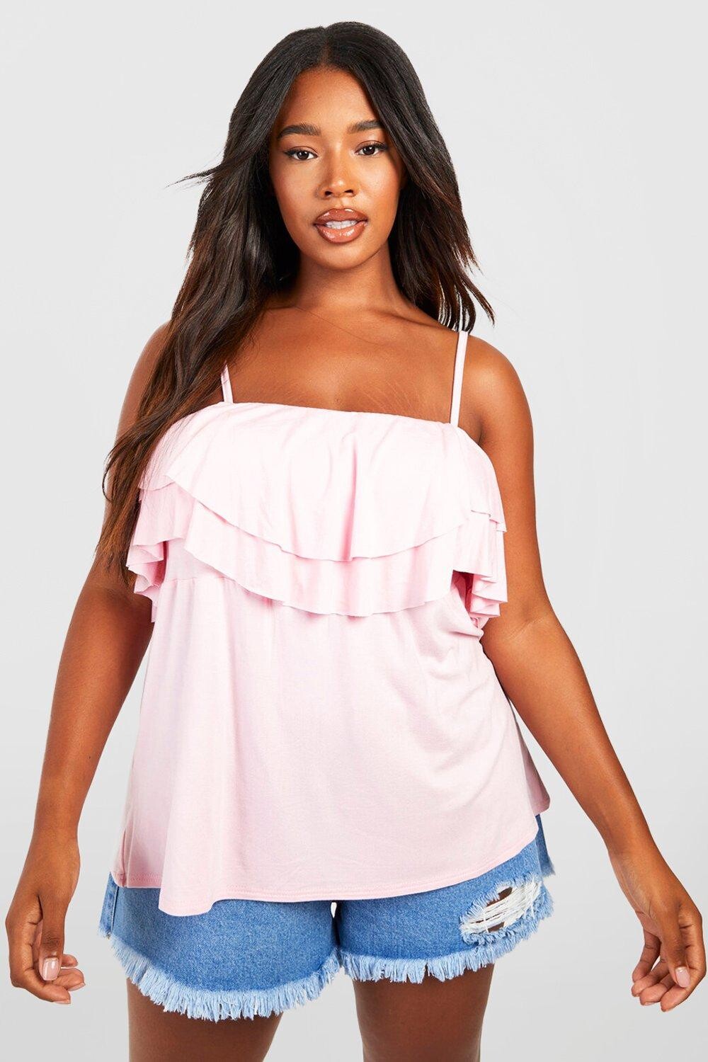 

Топ с брюками и брюками Boohoo, розовый