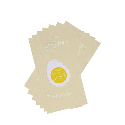Листы упаковки для носа Egg Pore Pack, Tonymoly