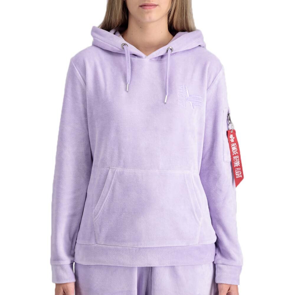

Худи Alpha Industries Frottee, розовый