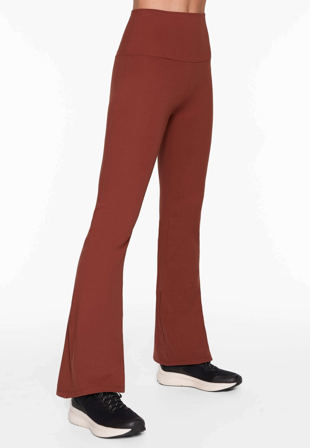 

Брюки HIGH-RISE COMFORTLUX FLARE OYSHO, цвет light brown