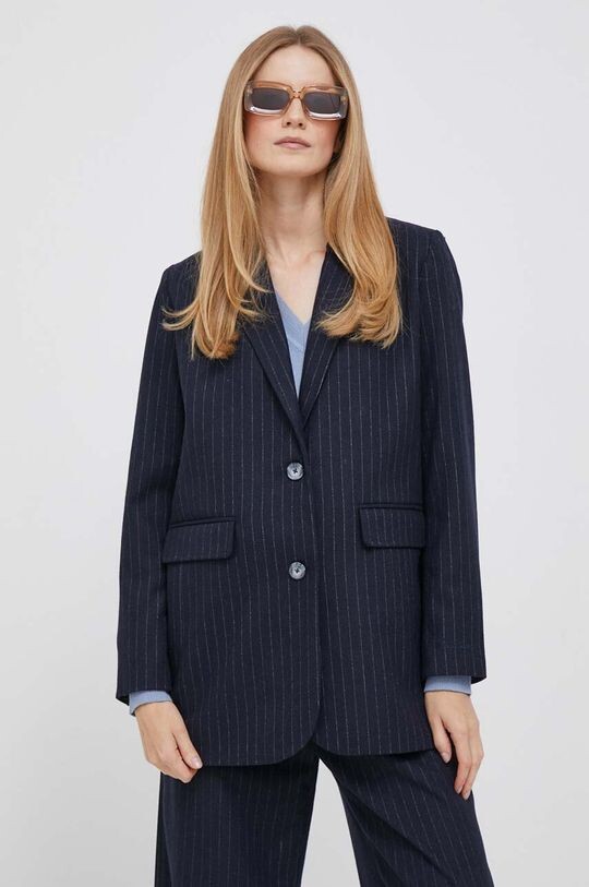 

Куртка из смесовой шерсти Pepe Jeans, темно-синий