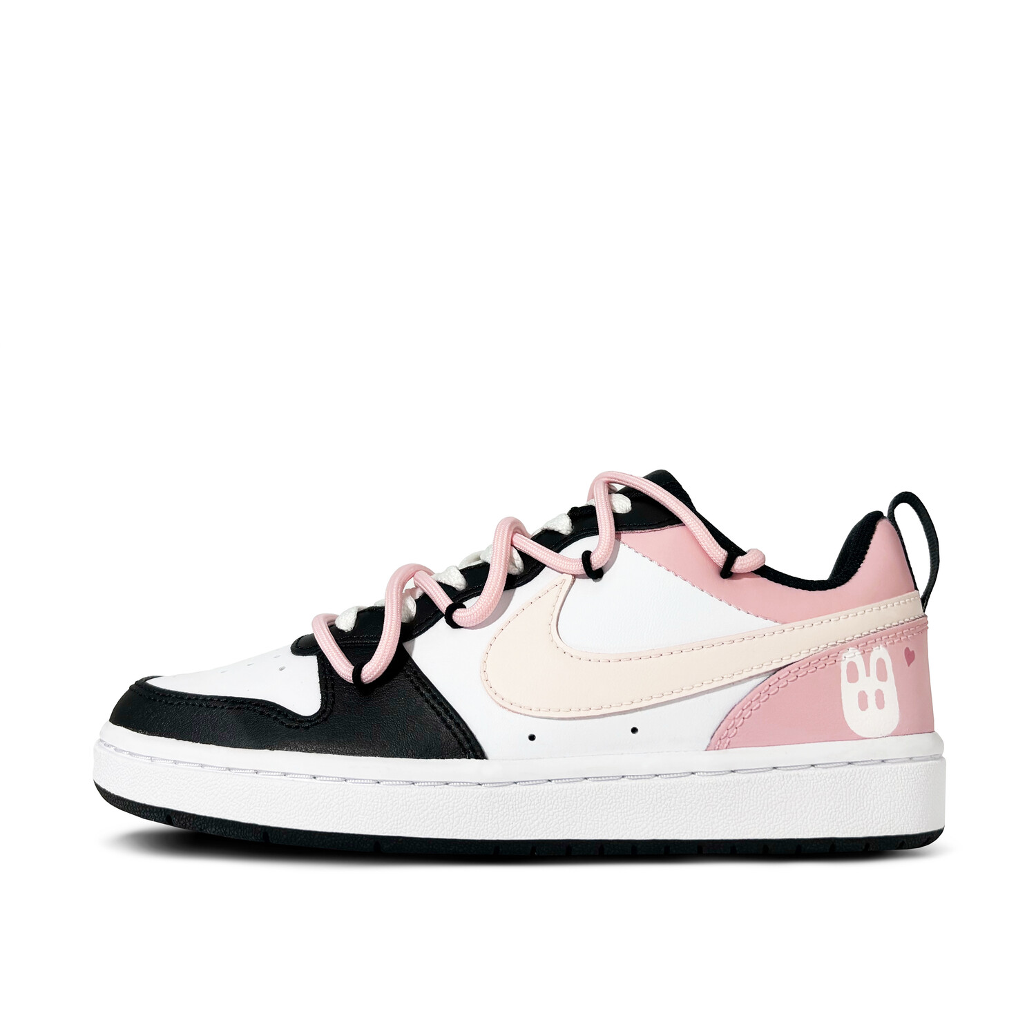 

Кроссовки Nike Court Borough Skateboarding Shoes Women's Low-top Pink, розовый