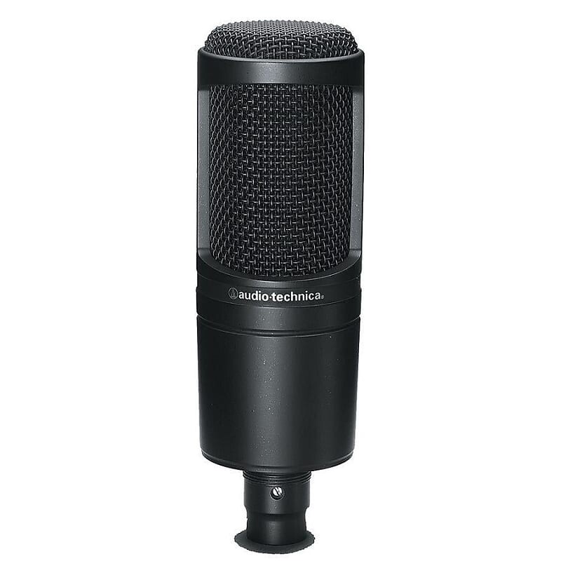 

Конденсаторный микрофон Audio-Technica AT2020 Large Diaphragm Cardioid Condenser Microphone
