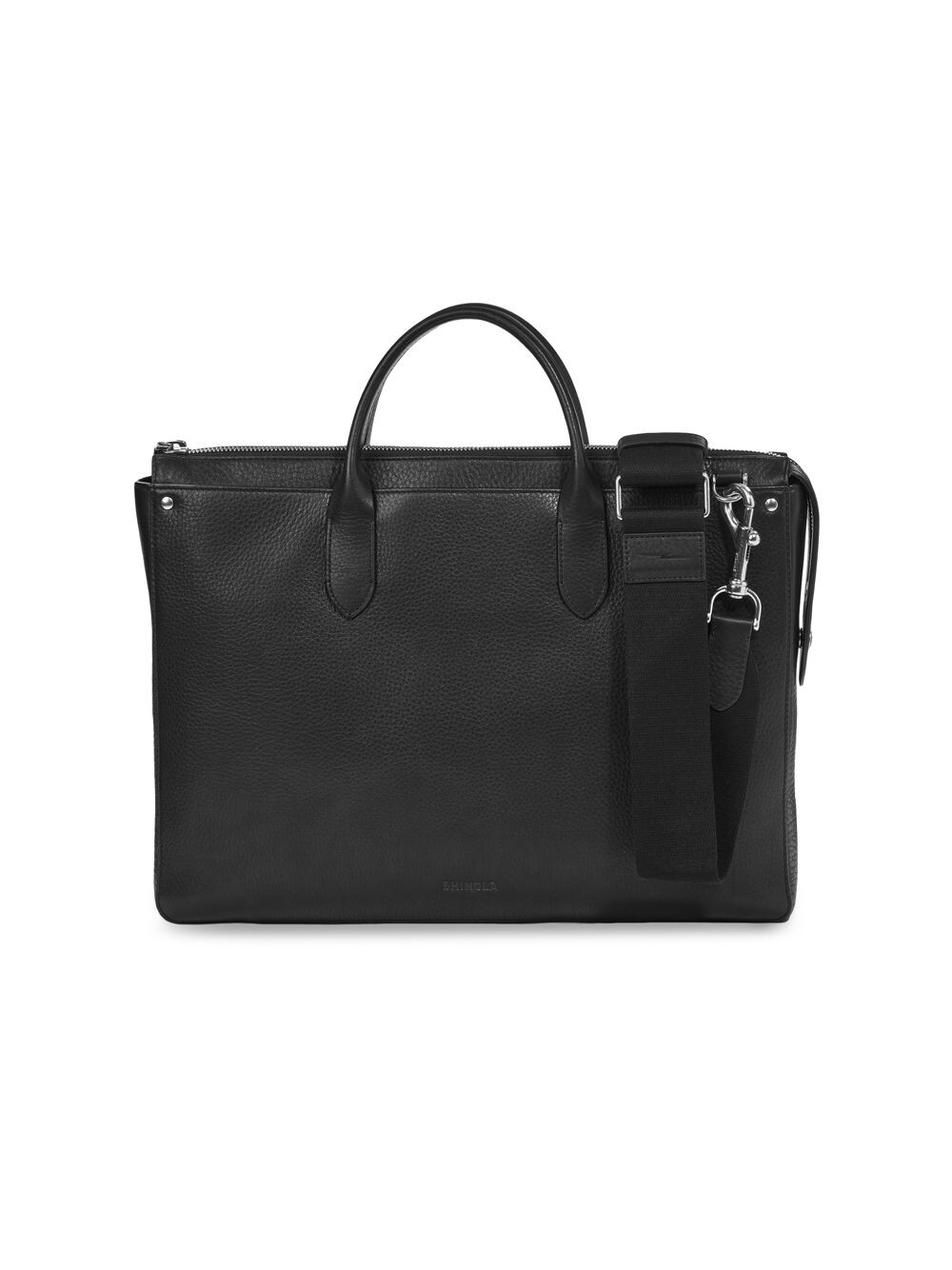 

Тонкий портфель путешественника Shinola, черный