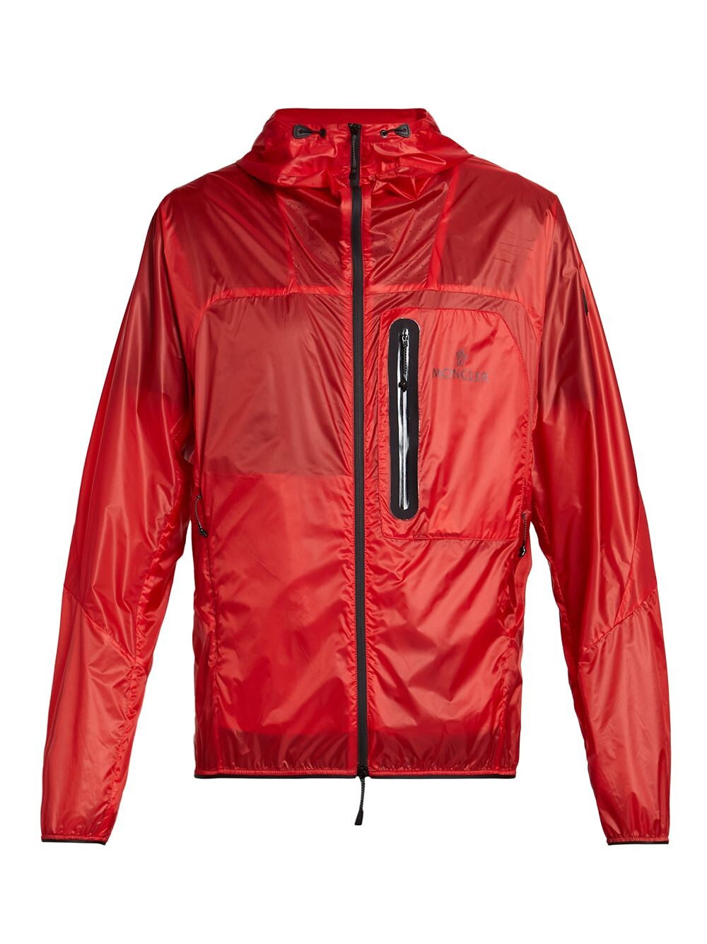 

Куртка с капюшоном и диадемой Moncler, красный