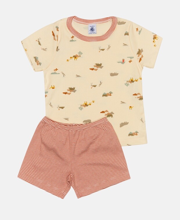 

Пижама Petit Bateau, миндальный