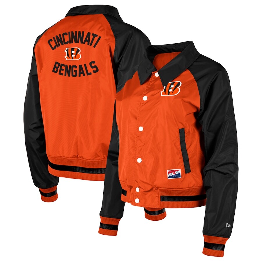 

Куртка New Era Cincinnati Bengals, оранжевый