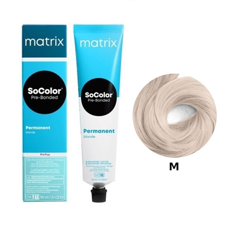 

Стойкая краска для волос м Matrix Socolor Pre-Bonded Ultra Blonde, 90 мл