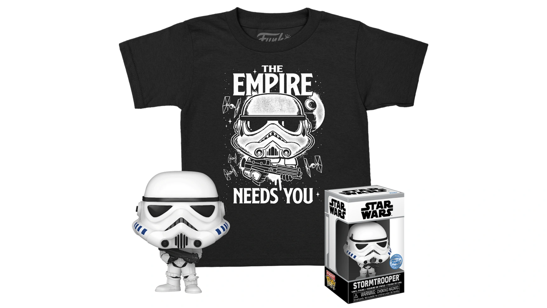 

Funko - Pop! Футболка Star Wars STORMTROOPER Pocket, размер L