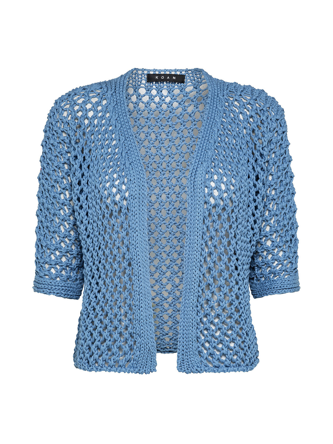 

Ажурный кардиган Koan Knitwear, бледно-голубой, Синий
