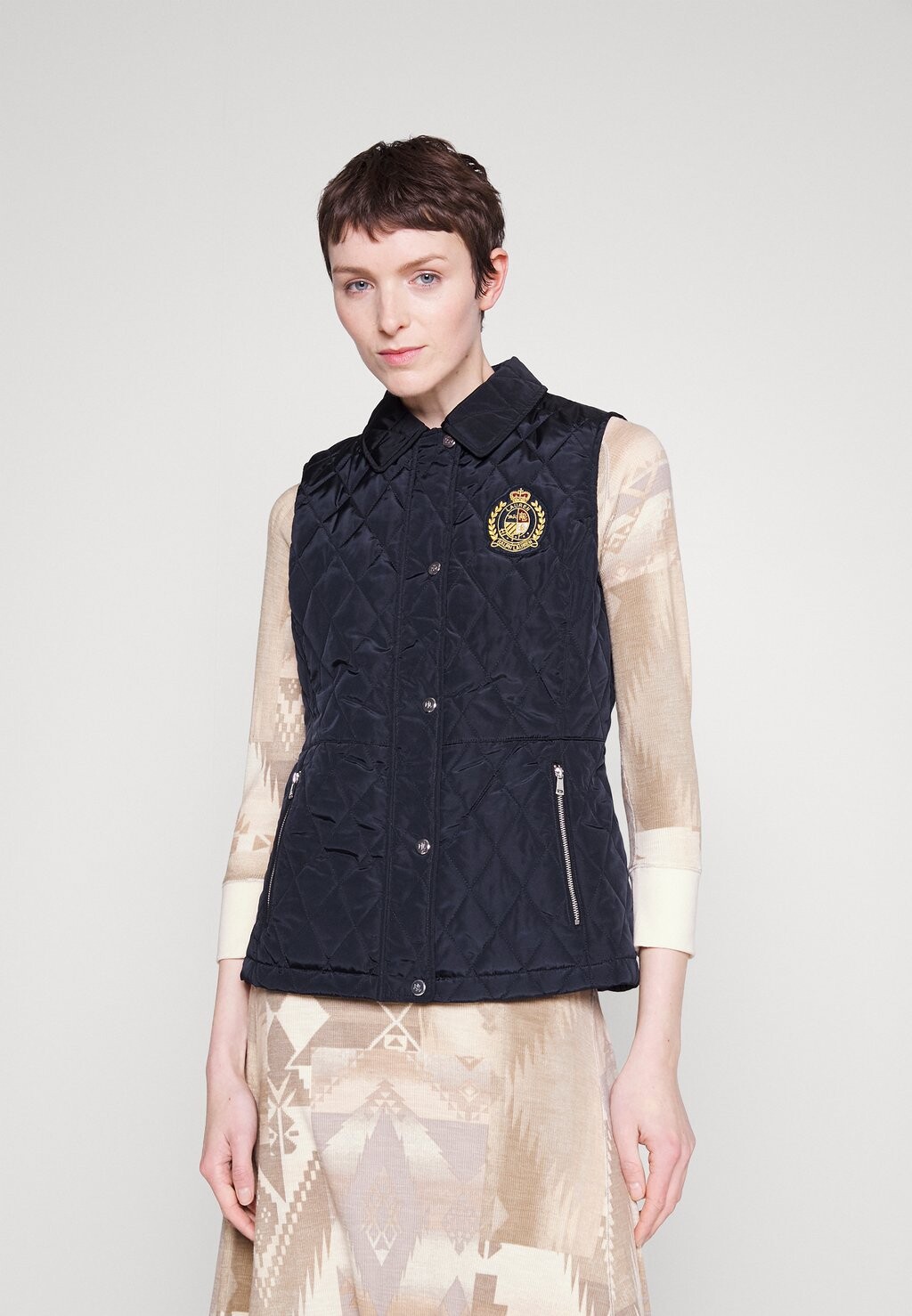 

Жилет Lauren Ralph Lauren, темно-синий