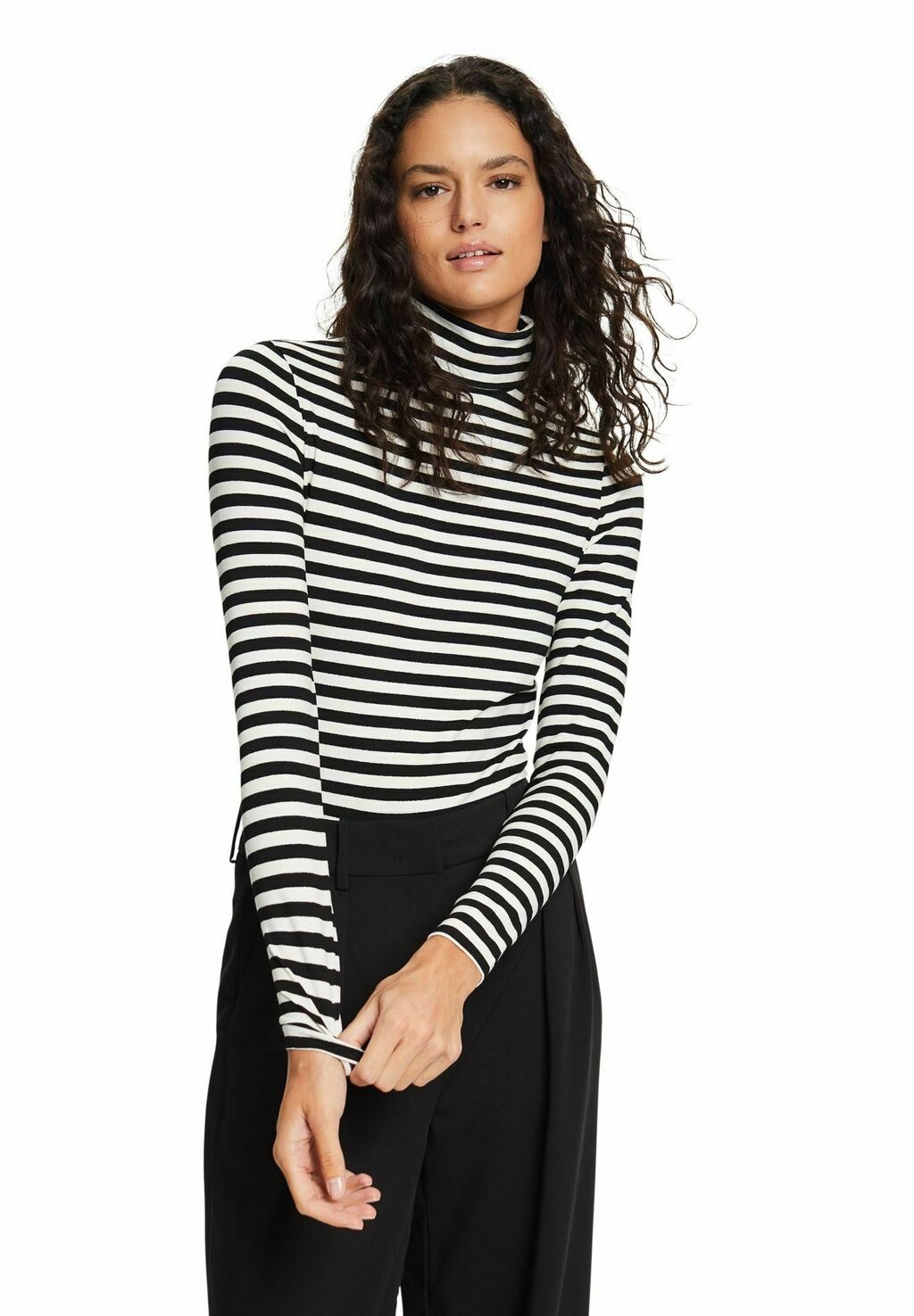 

Рубашка с длинным рукавом Esprit Collection, цвет black