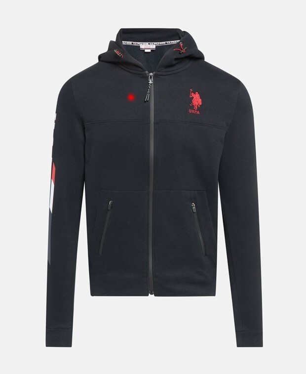 

Толстовка с капюшоном U.S. Polo Assn., черный