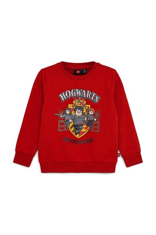 

Lego Детская хлопковая толстовка Harry Potter, бордовый, Красный